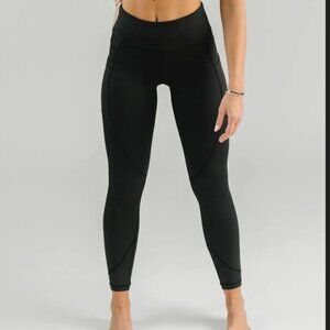 Black Pocket Light n Tight Hi-rise 7/8 24"